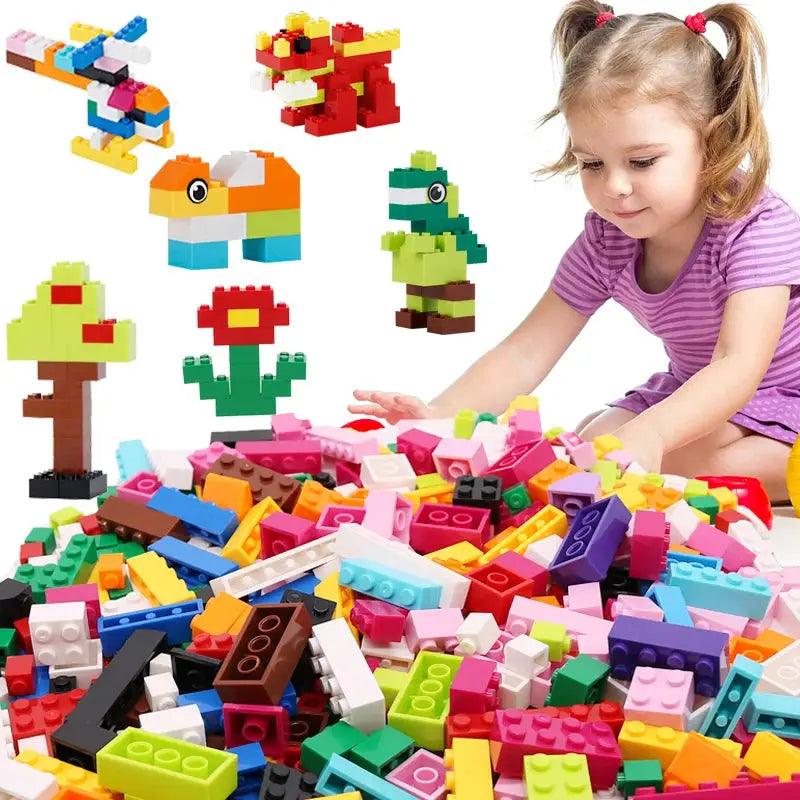  Educational Lego Compatible Building Blocks Set 1000 Pieces -  ToylandEU™
