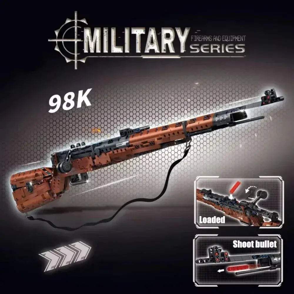 Educational Lego Compatible Military Building Blocks Toy Gun Sniper - ToylandEU