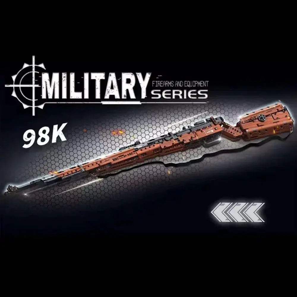 Educational Lego Compatible Military Building Blocks Toy Gun Sniper - ToylandEU