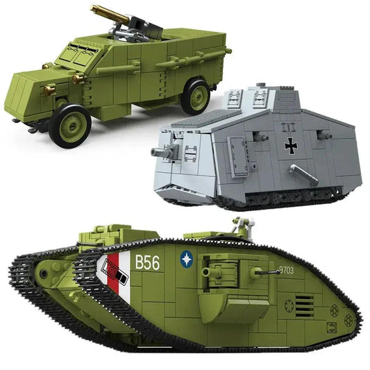  Educational Lego Tank 5 Block Set Toyland EU -  ToylandEU™