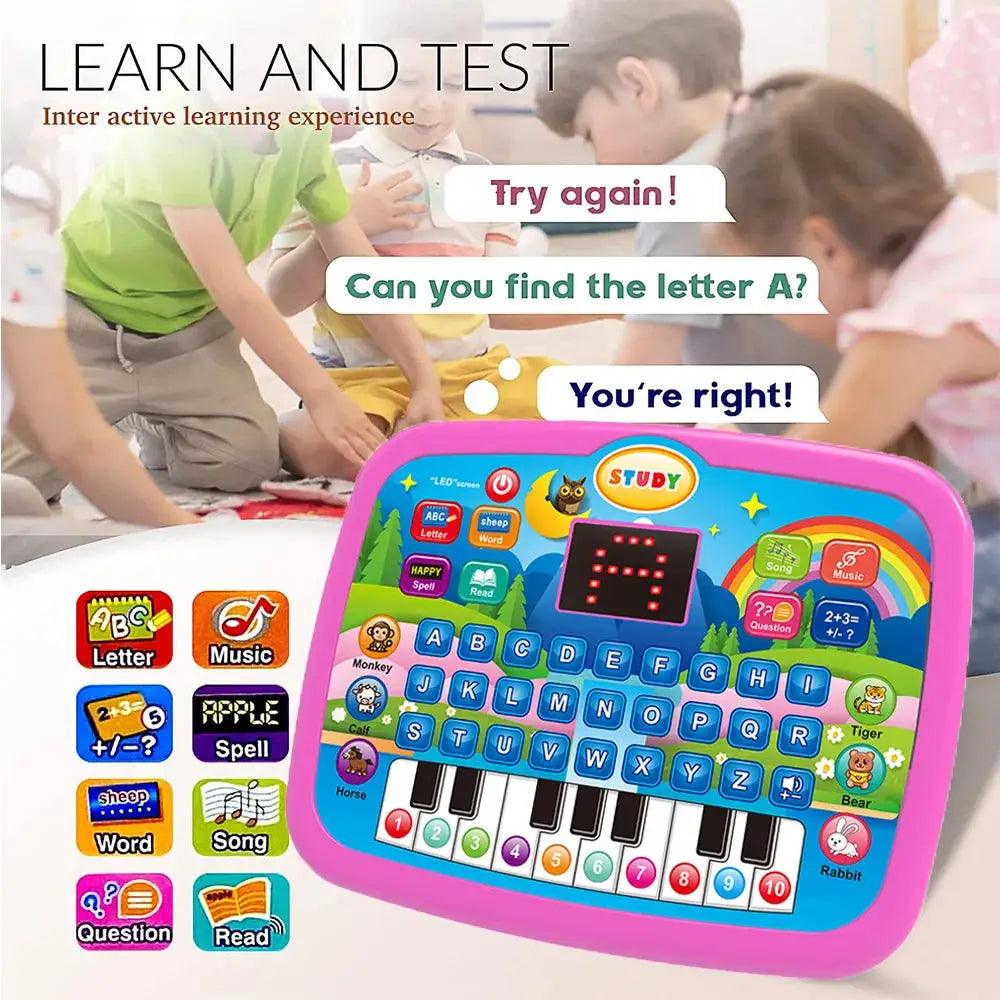  Educational Letters Numbers Toy Battery Free Music -  ToylandEU™