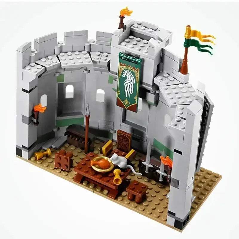 1368Pcs Building Blocks Lord Rings The Battle Of Helms Deep DIY Model Action Figure DIY Toys For Children Education Gift - ToylandEU