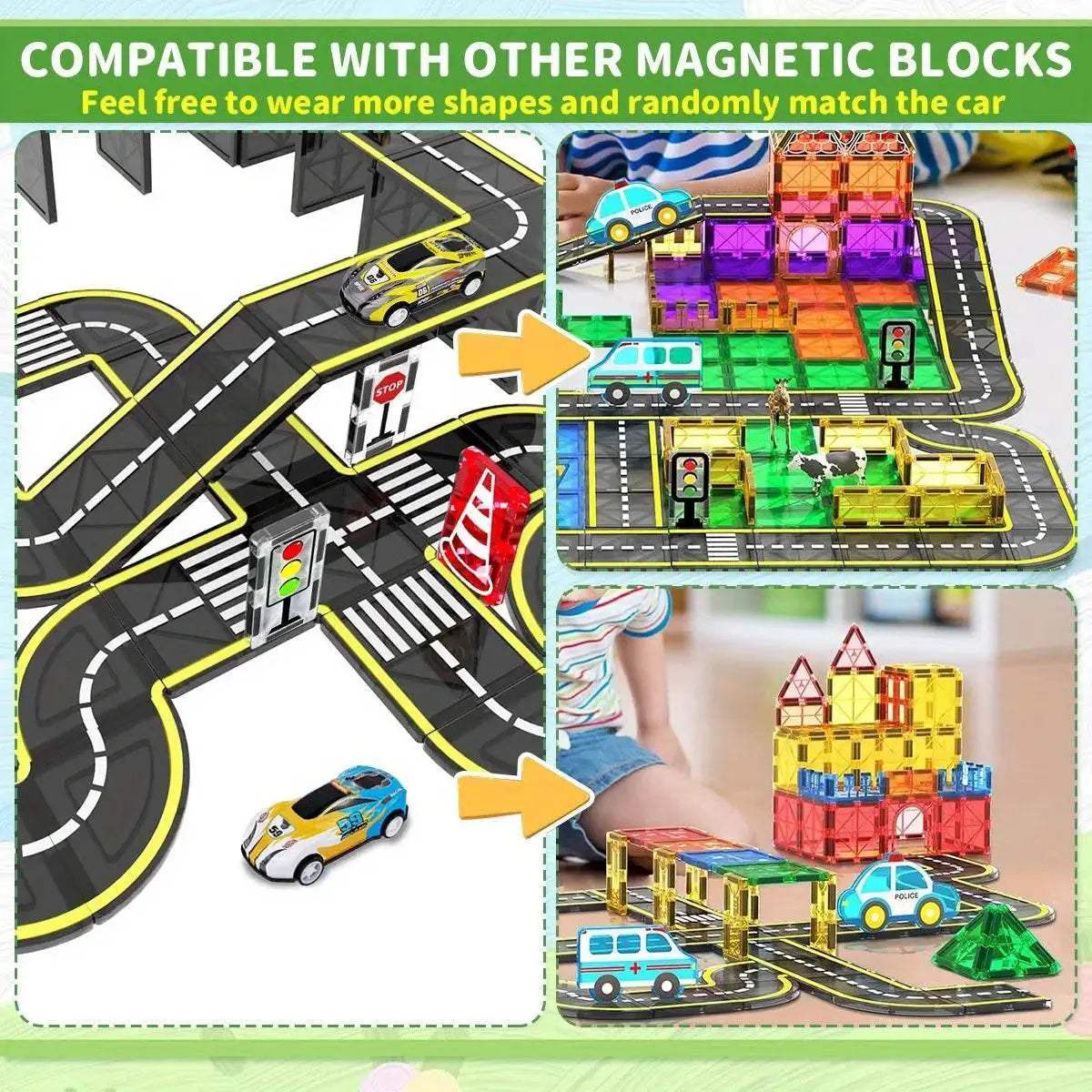  Educational Magnetic Crane Toy For Kids 4 6 Toyland EU -  ToylandEU™