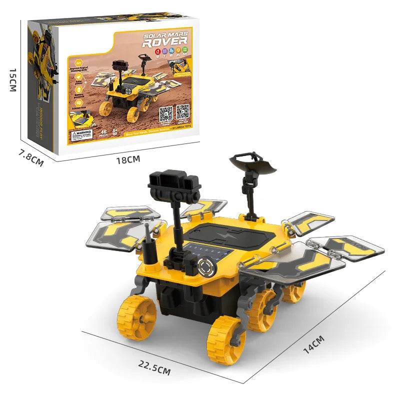 Educational Mars Rover Kit Solar Powered For Kids Ages 6-12 - ToylandEU