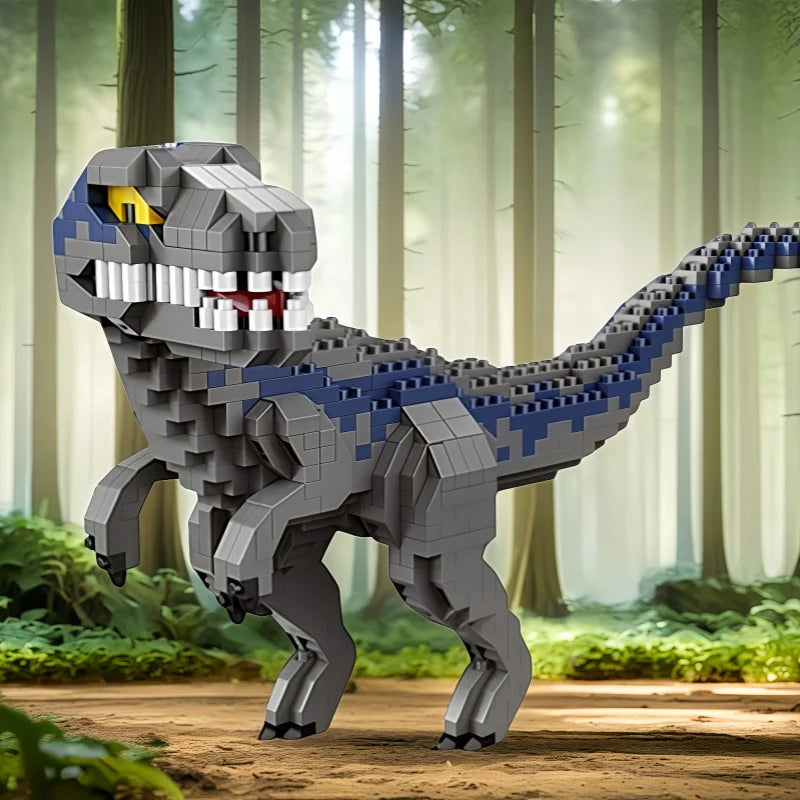 Educational Micro Mini Building Block Toys Dinosaur Word Puzzle Kit For Kids Festival Gift - ToylandEU