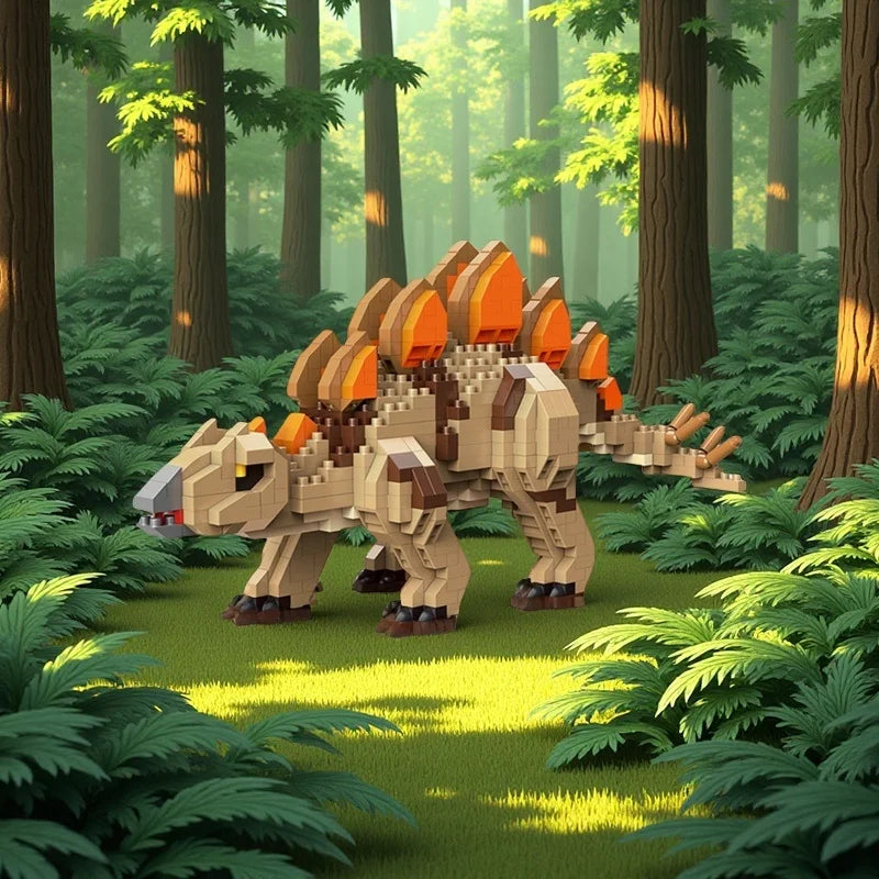 Educational Micro Mini Building Block Toys Dinosaur Word Puzzle Kit For Kids Festival Gift - ToylandEU