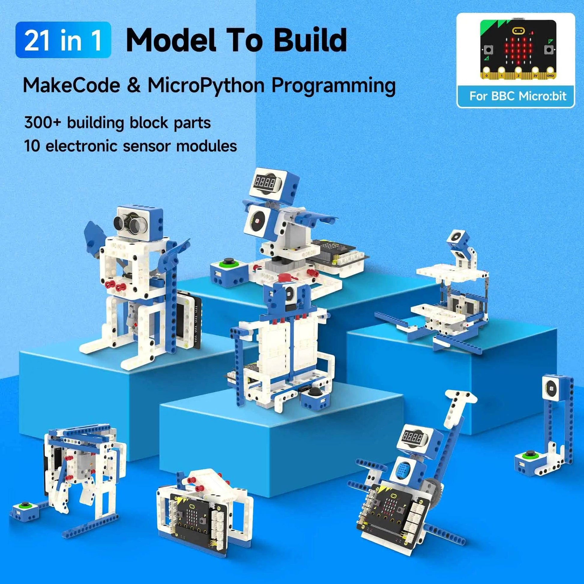 Educational Microbit Kit 21 In 1 Programmable For Kids - ToylandEU
