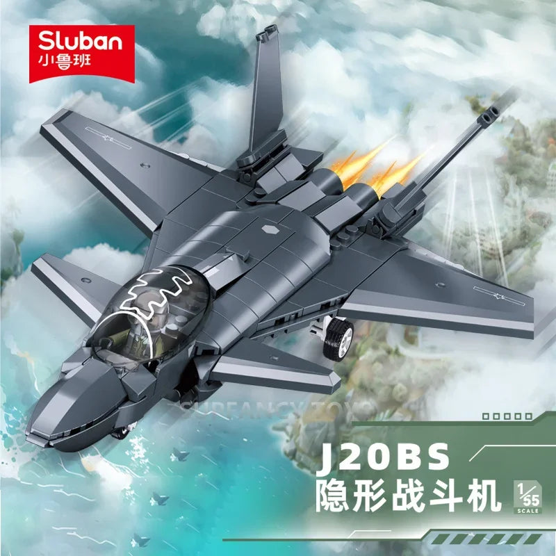Educational Military Model Bricks Stealth Fighter Helicopter And Main Battle Tank For Teens - ToylandEU