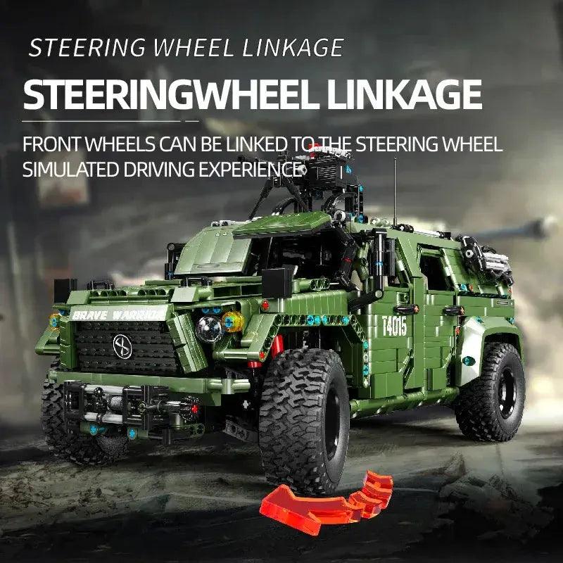  Educational Military Off Road Vehicle Blocks LEGO Compatible -  ToylandEU™