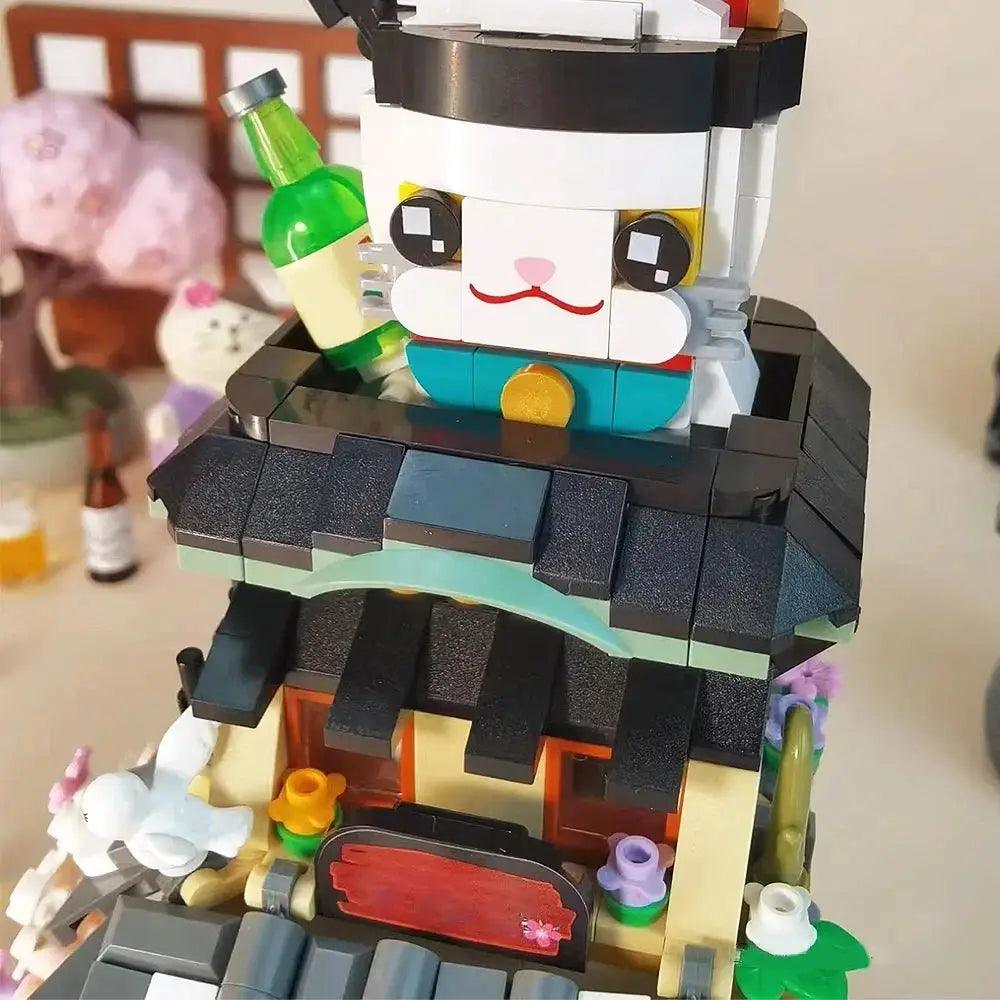  Educational Mini Folding Street View MOC Blocks Izakaya -  ToylandEU™