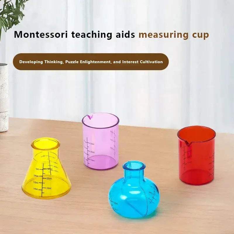 Educational Mini Measuring Cups Set for Science Experiments - ToylandEU