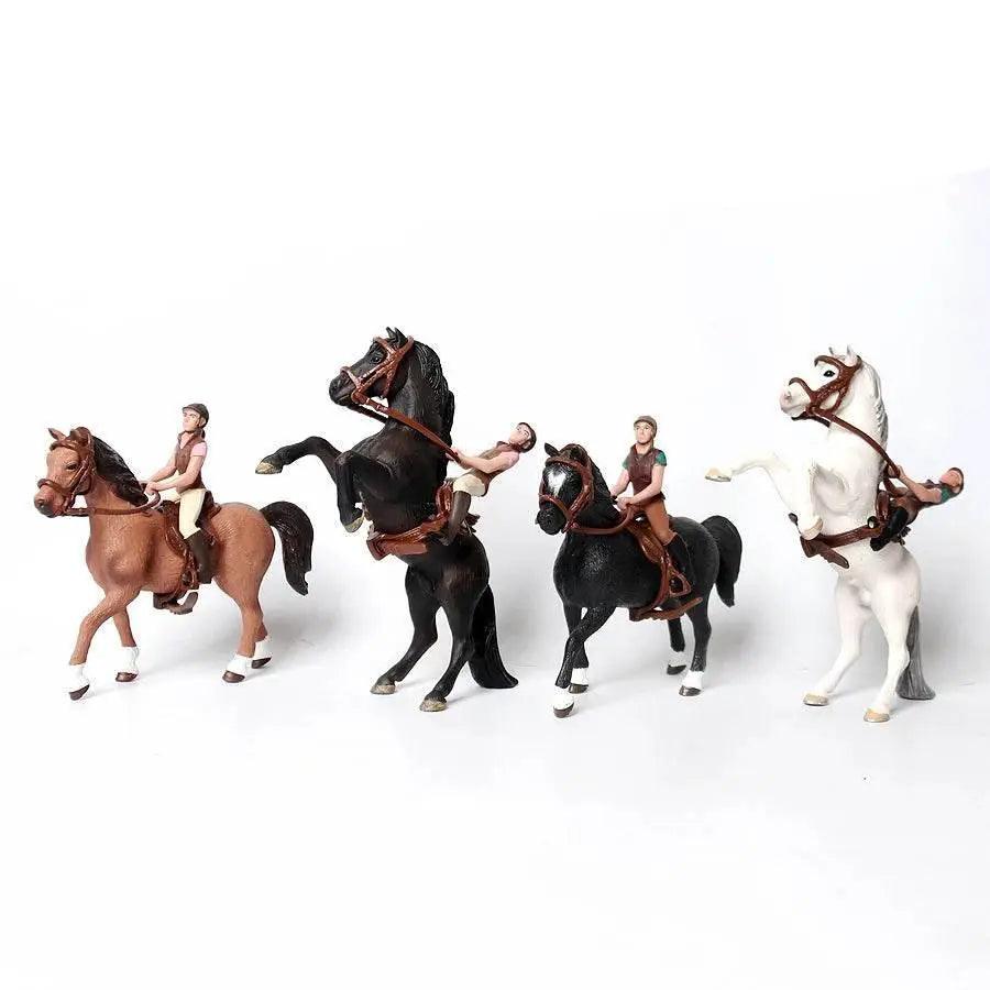  Educational Model Horse Rider Figure 1to60 Toyland EU -  ToylandEU™