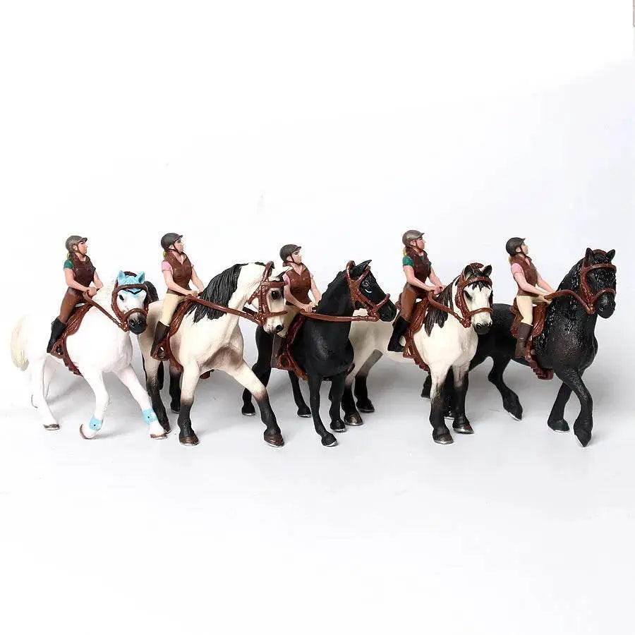  Educational Model Horse Rider Figure 1to60 Toyland EU -  ToylandEU™