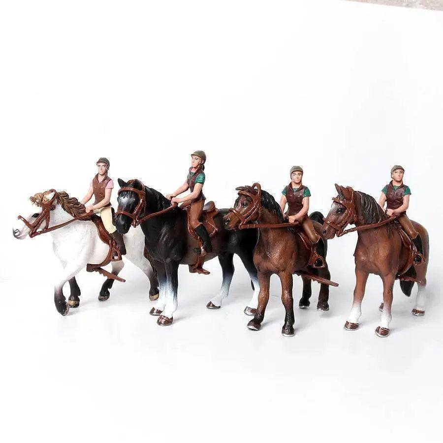  Educational Model Horse Rider Figure 1to60 Toyland EU -  ToylandEU™