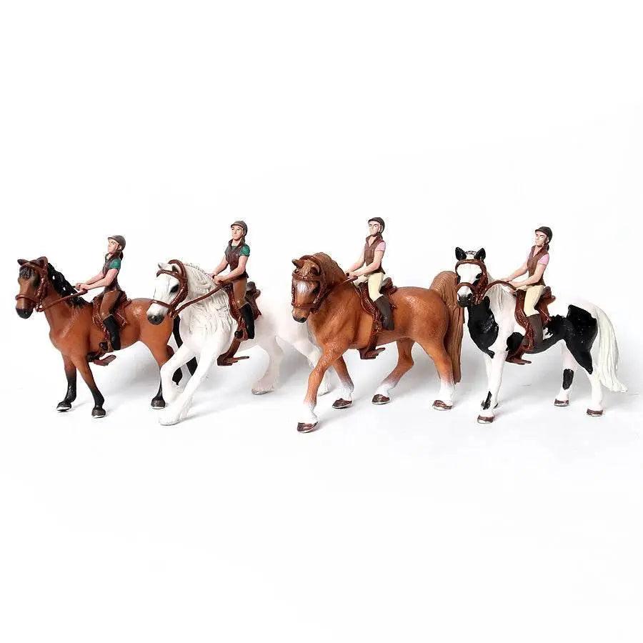  Educational Model Horse Rider Figure 1to60 Toyland EU -  ToylandEU™