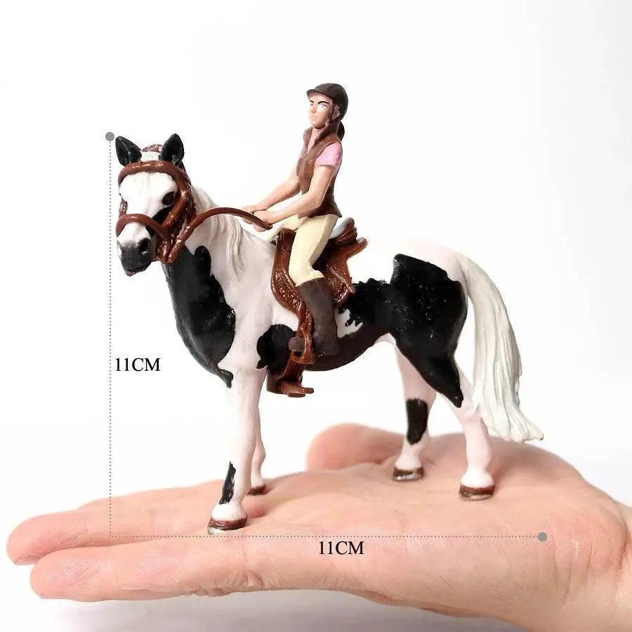  Educational Model Horse Rider Figure 1to60 Toyland EU -  ToylandEU™