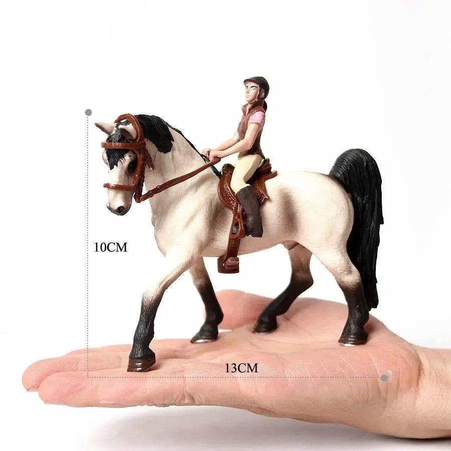  Educational Model Horse Rider Figure 1to60 Toyland EU -  ToylandEU™