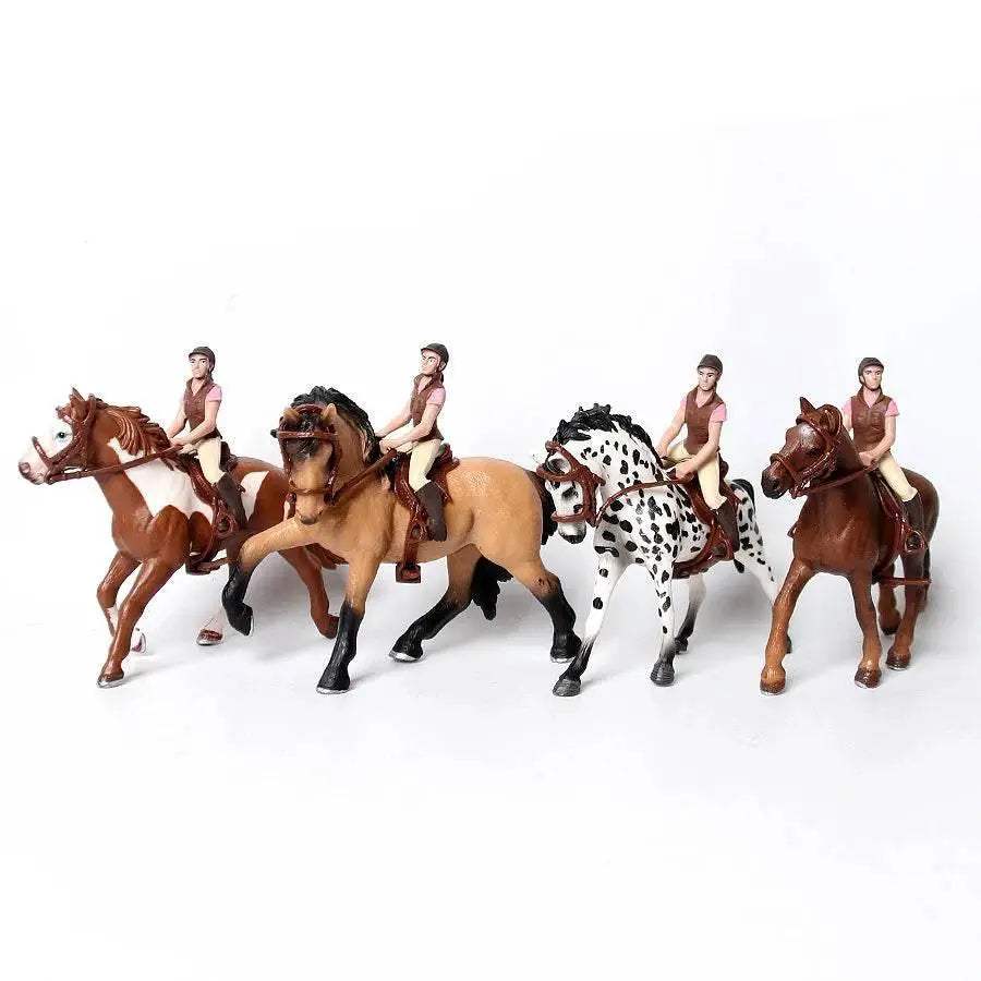  Educational Model Horse Rider Figure 1to60 Toyland EU -  ToylandEU™