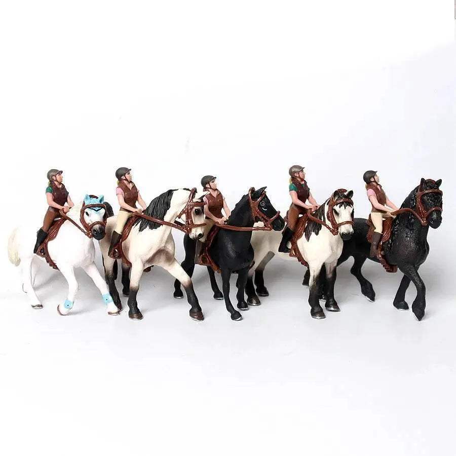  Educational Model Horse Rider Figure 1to60 Toyland EU -  ToylandEU™