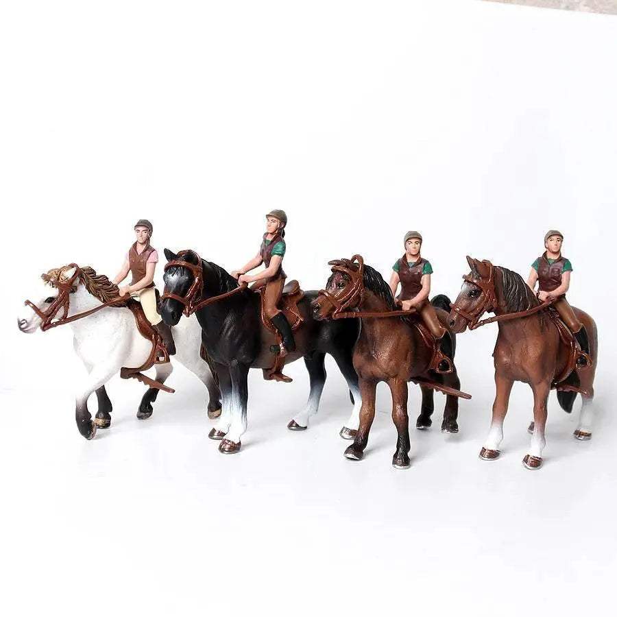  Educational Model Horse Rider Figure 1to60 Toyland EU -  ToylandEU™