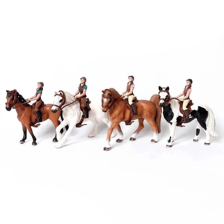  Educational Model Horse Rider Figure 1to60 Toyland EU -  ToylandEU™