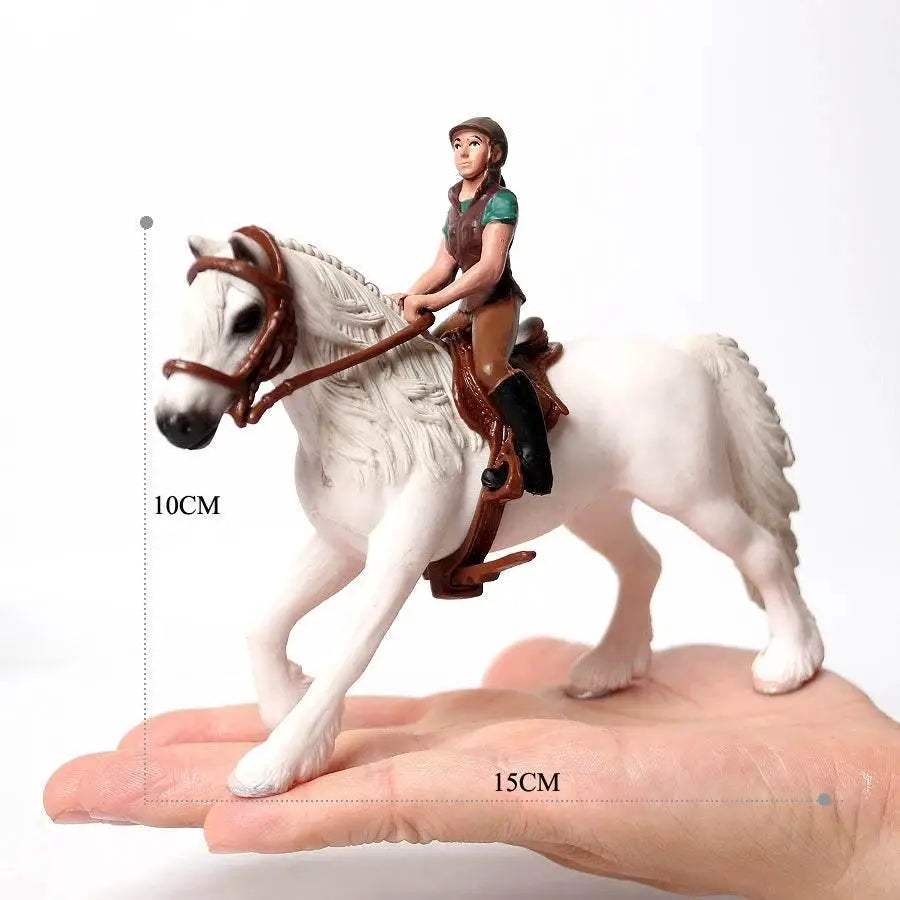 Educational Model Horse Rider Figure 1to60 Toyland EU -  ToylandEU™