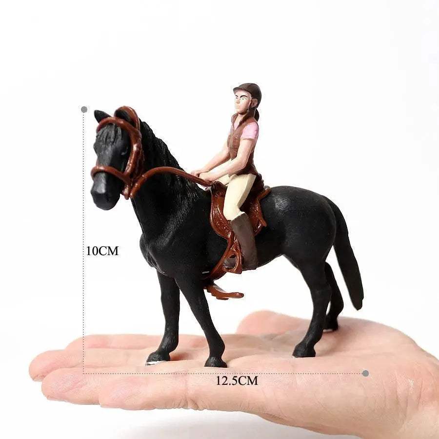  Educational Model Horse Rider Figure 1to60 Toyland EU -  ToylandEU™
