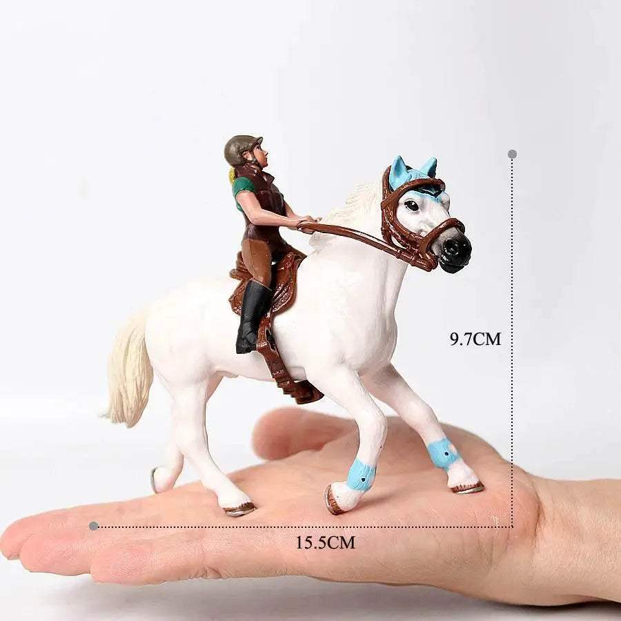  Educational Model Horse Rider Figure 1to60 Toyland EU -  ToylandEU™