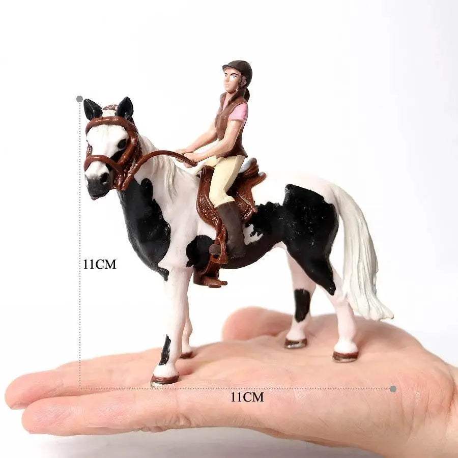  Educational Model Horse Rider Figure 1to60 Toyland EU -  ToylandEU™