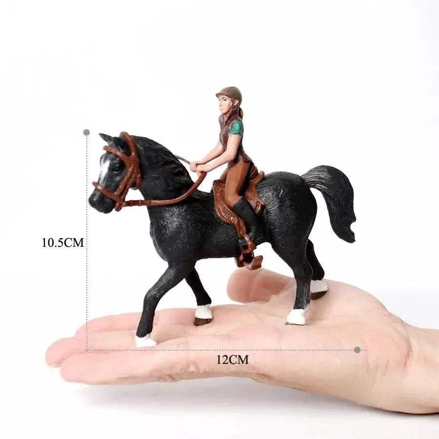  Educational Model Horse Rider Figure 1to60 Toyland EU -  ToylandEU™
