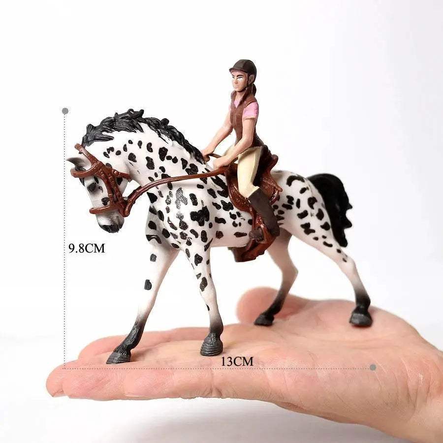  Educational Model Horse Rider Figure 1to60 Toyland EU -  ToylandEU™
