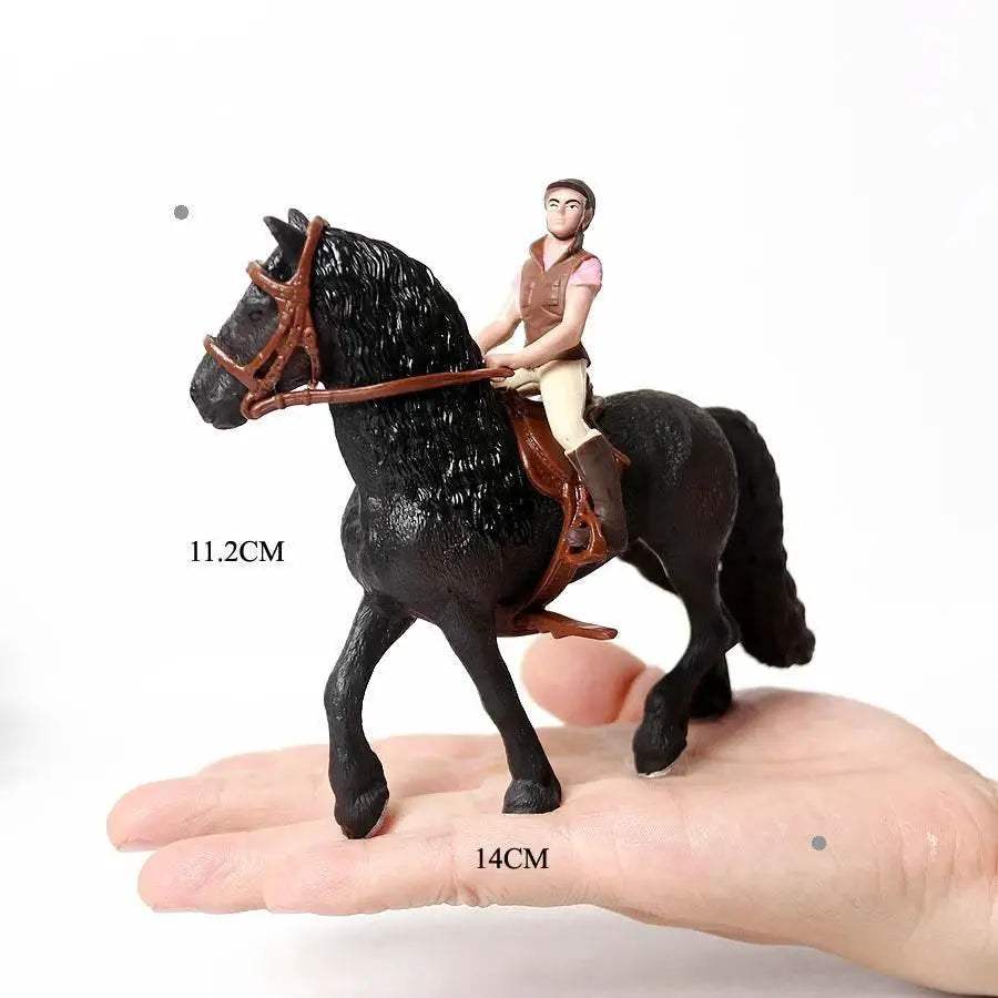  Educational Model Horse Rider Figure 1to60 Toyland EU -  ToylandEU™