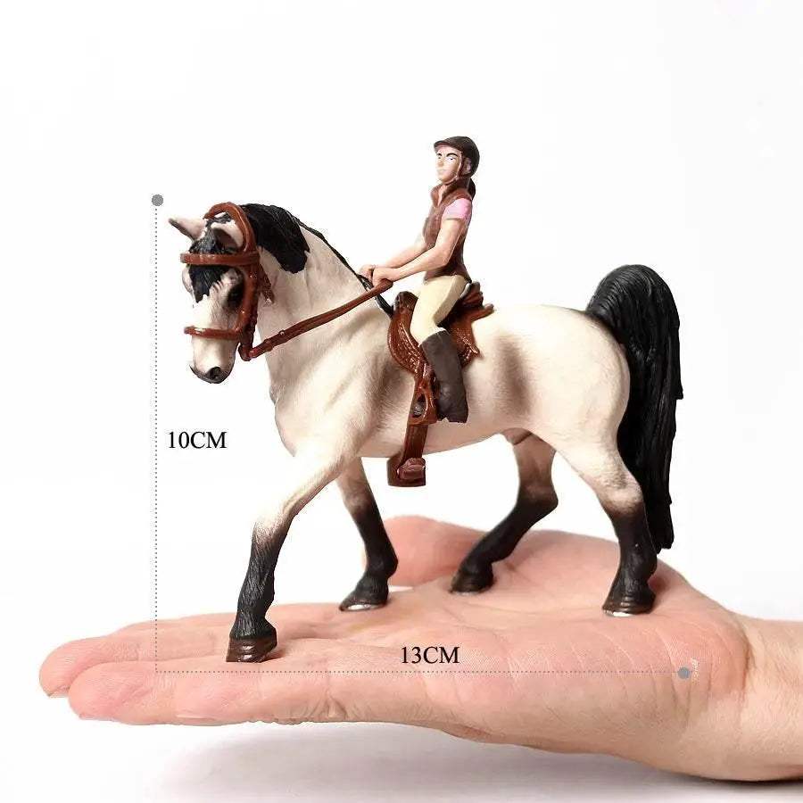  Educational Model Horse Rider Figure 1to60 Toyland EU -  ToylandEU™