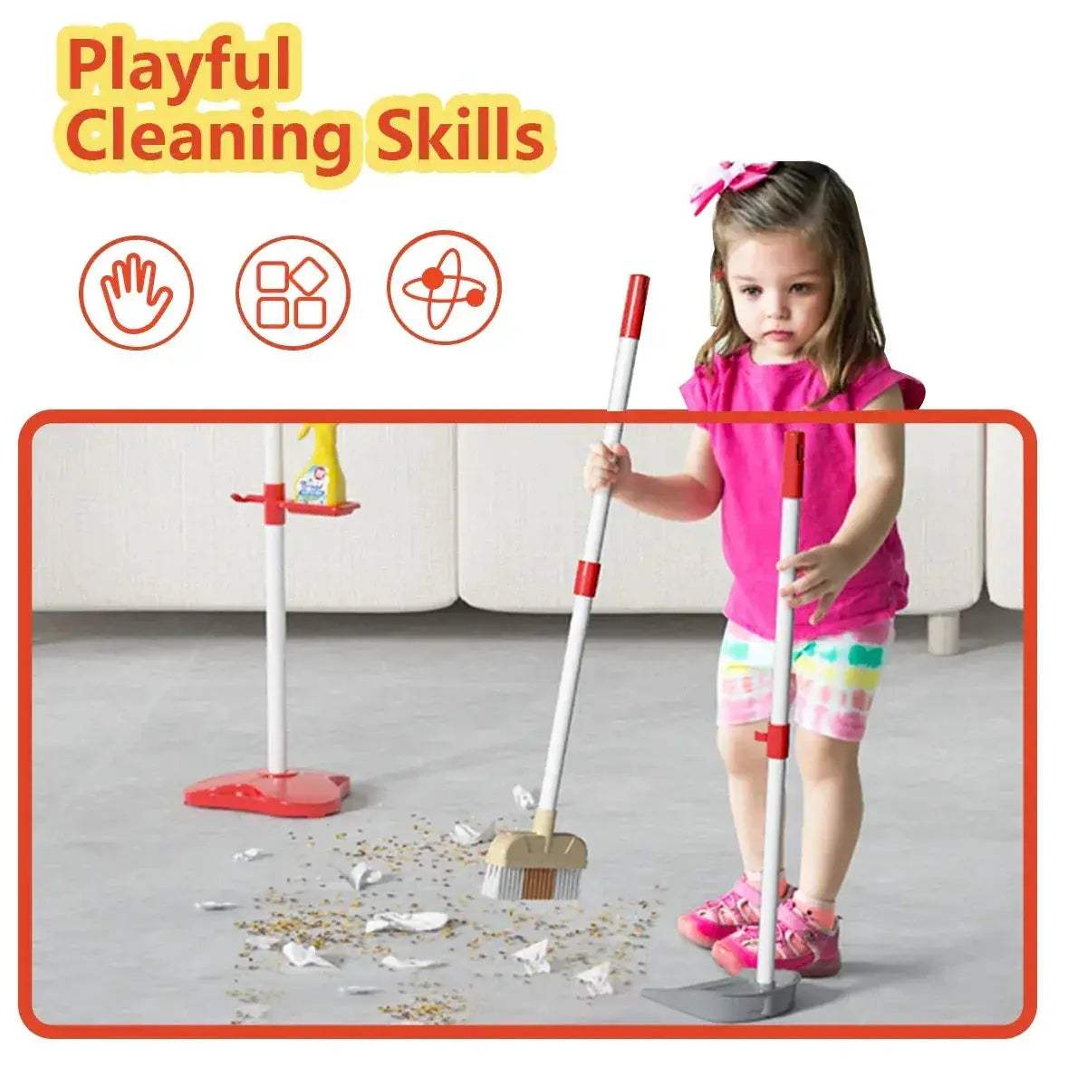 Educational Montessori Cleaning Toy Set For Toddlers - ToylandEU