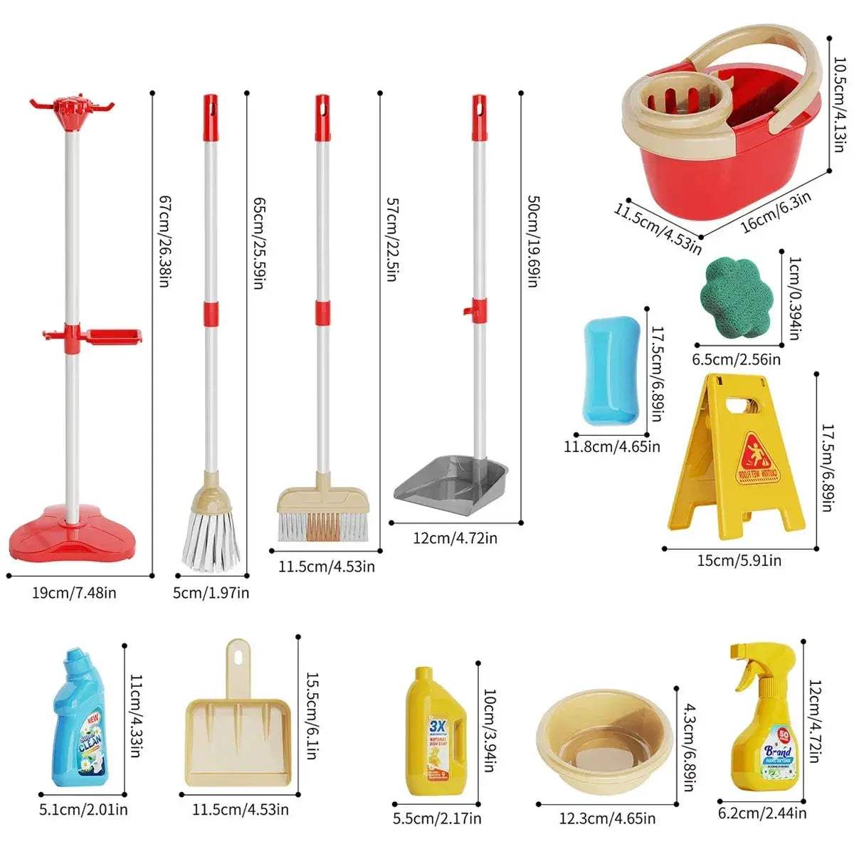 Educational Montessori Cleaning Toy Set For Toddlers - ToylandEU