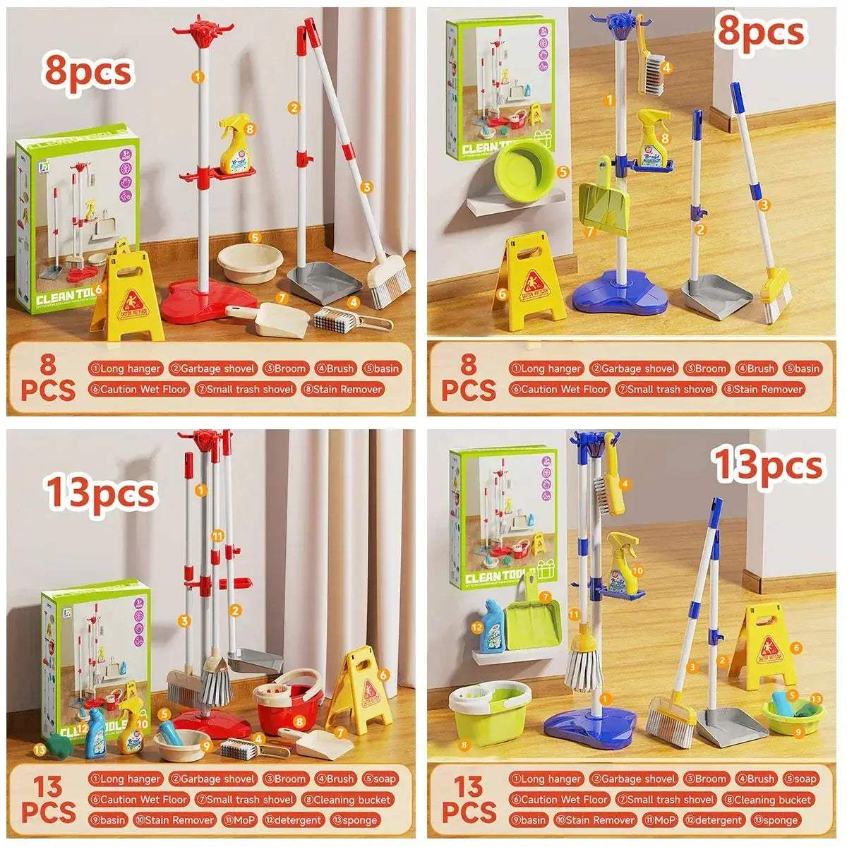 Educational Montessori Cleaning Toy Set For Toddlers - ToylandEU