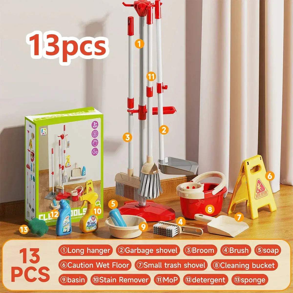 Educational Montessori Cleaning Toy Set For Toddlers - ToylandEU