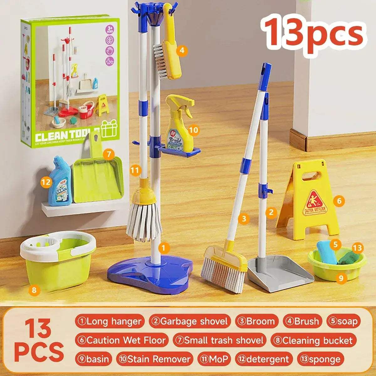 Educational Montessori Cleaning Toy Set For Toddlers - ToylandEU