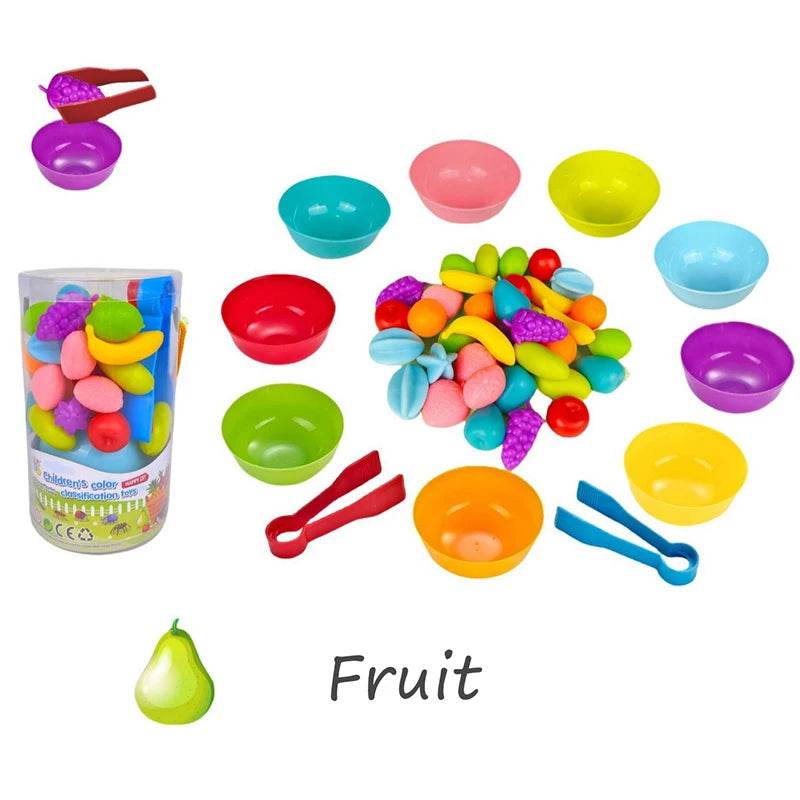 Educational Montessori Rainbow Counting Bears Sorting Game for Children Ages 3 to 6 - ToylandEU