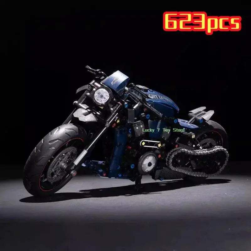 Educational Motorcycle Building Blocks LEGO Compatible 623 Piece Model - ToylandEU