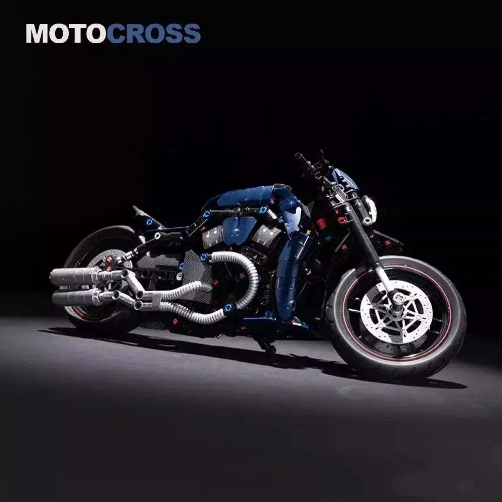 Educational Motorcycle Building Blocks LEGO Compatible 623 Piece Model - ToylandEU