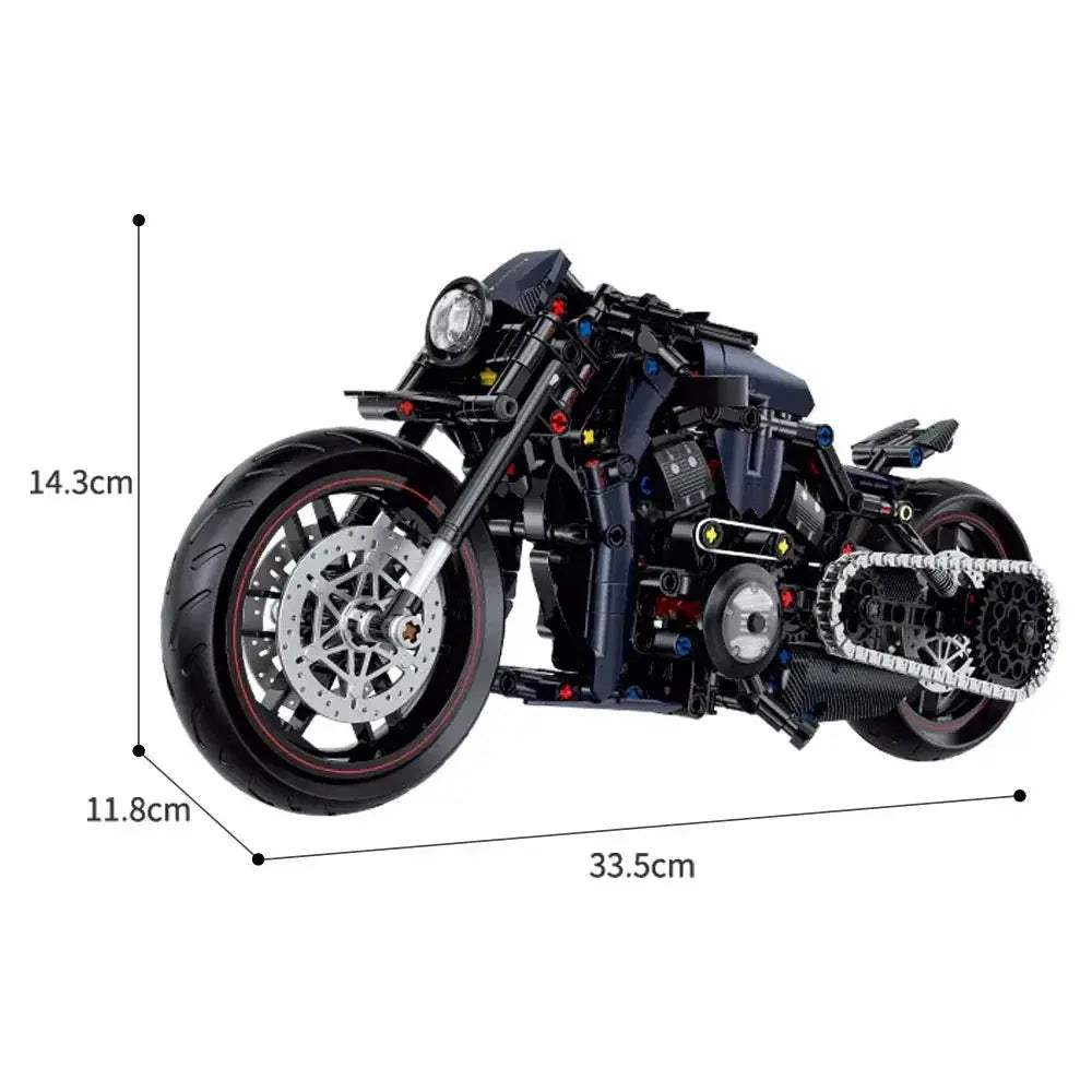 Educational Motorcycle Building Blocks LEGO Compatible 623 Piece Model - ToylandEU
