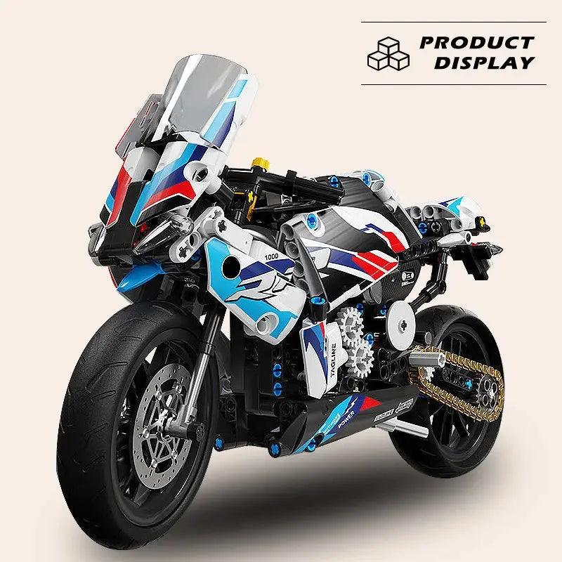  Educational Motorcycle Building Blocks Set 436 Pieces -  ToylandEU™