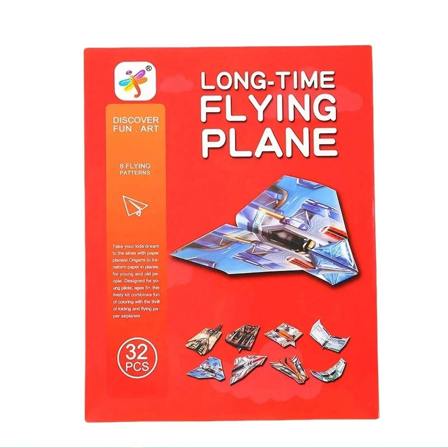 Educational Origami Belt Tutorial for Children with Fun Three-Dimensional Paper Airplanes for Ages 2 to 5 - ToylandEU