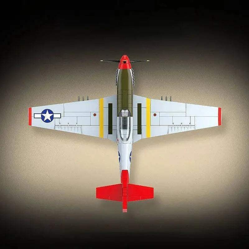 Educational P 51D Mustang Military Building Blocks Set - ToylandEU