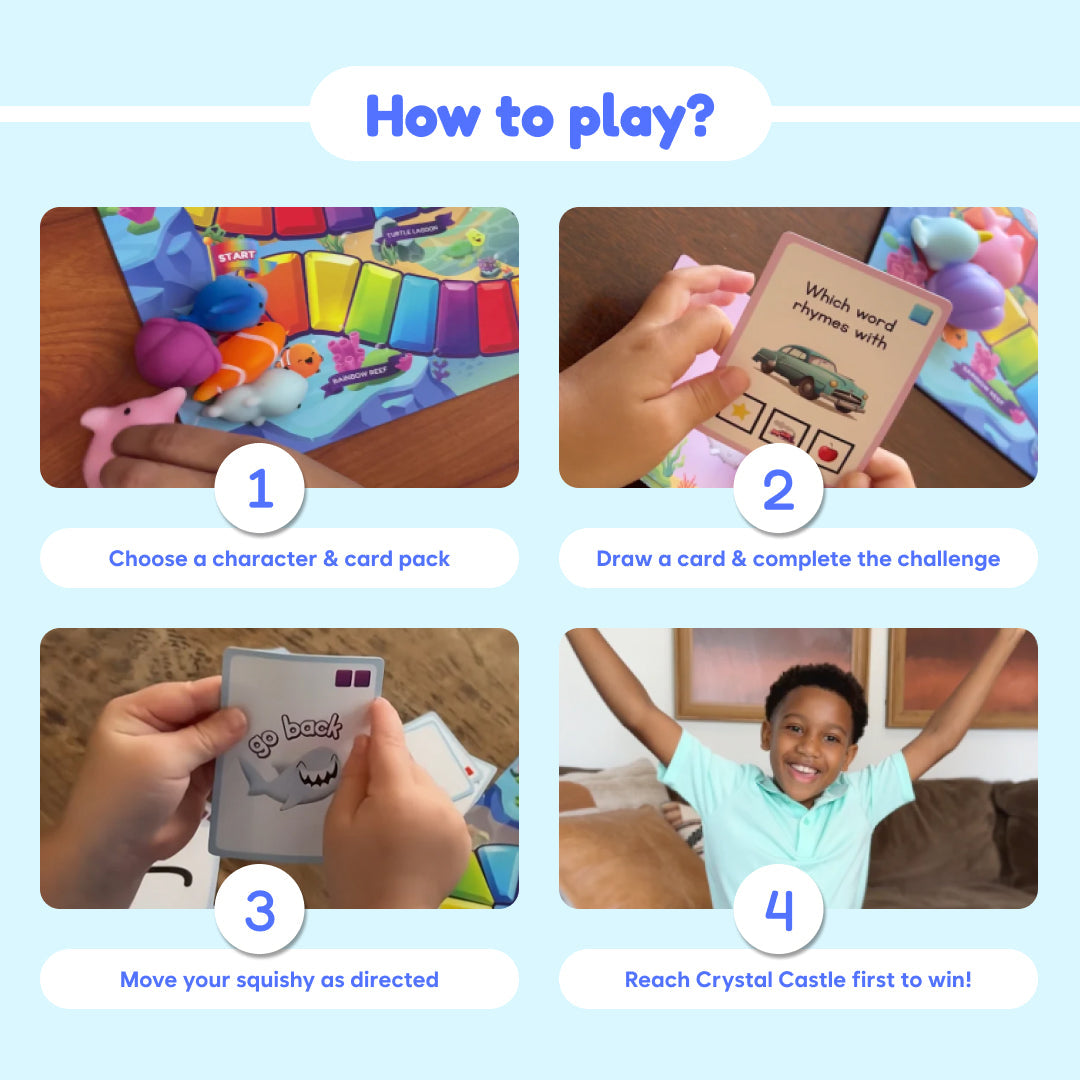 Educational Phonics Cards | Pre-K to Grade 2 | Toylandeu™
