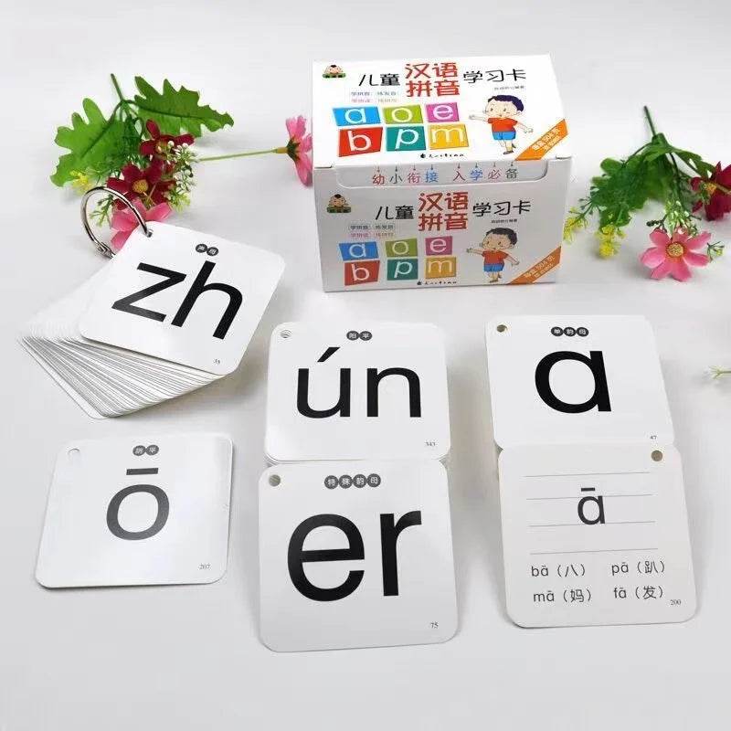 Educational Pinyin Flash Cards 252Pcs Set For Kids Learning - ToylandEU