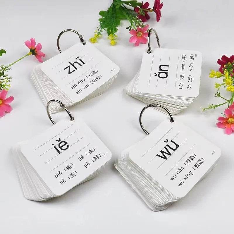 Educational Pinyin Flash Cards 252Pcs Set For Kids Learning - ToylandEU