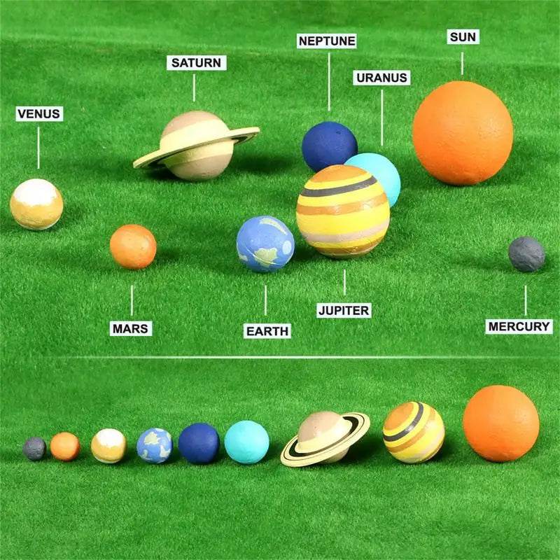 Educational Planetary Ball Toys for Children with Interactive Solar System Features for Ages Four and Up - ToylandEU