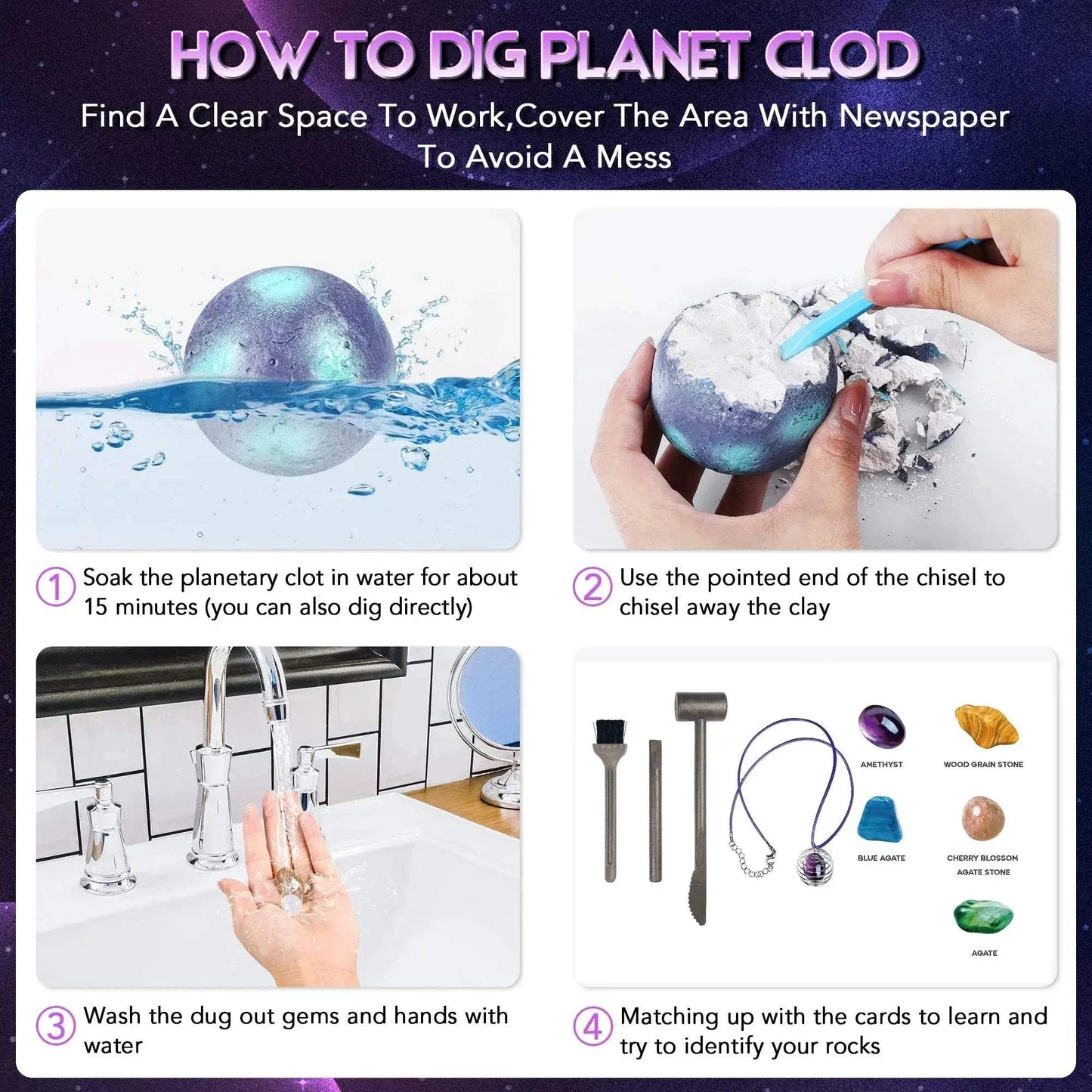 Educational Planetary Digging Toy For Kids Solar System Exploration - ToylandEU